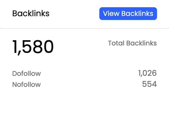 Backlink Overview